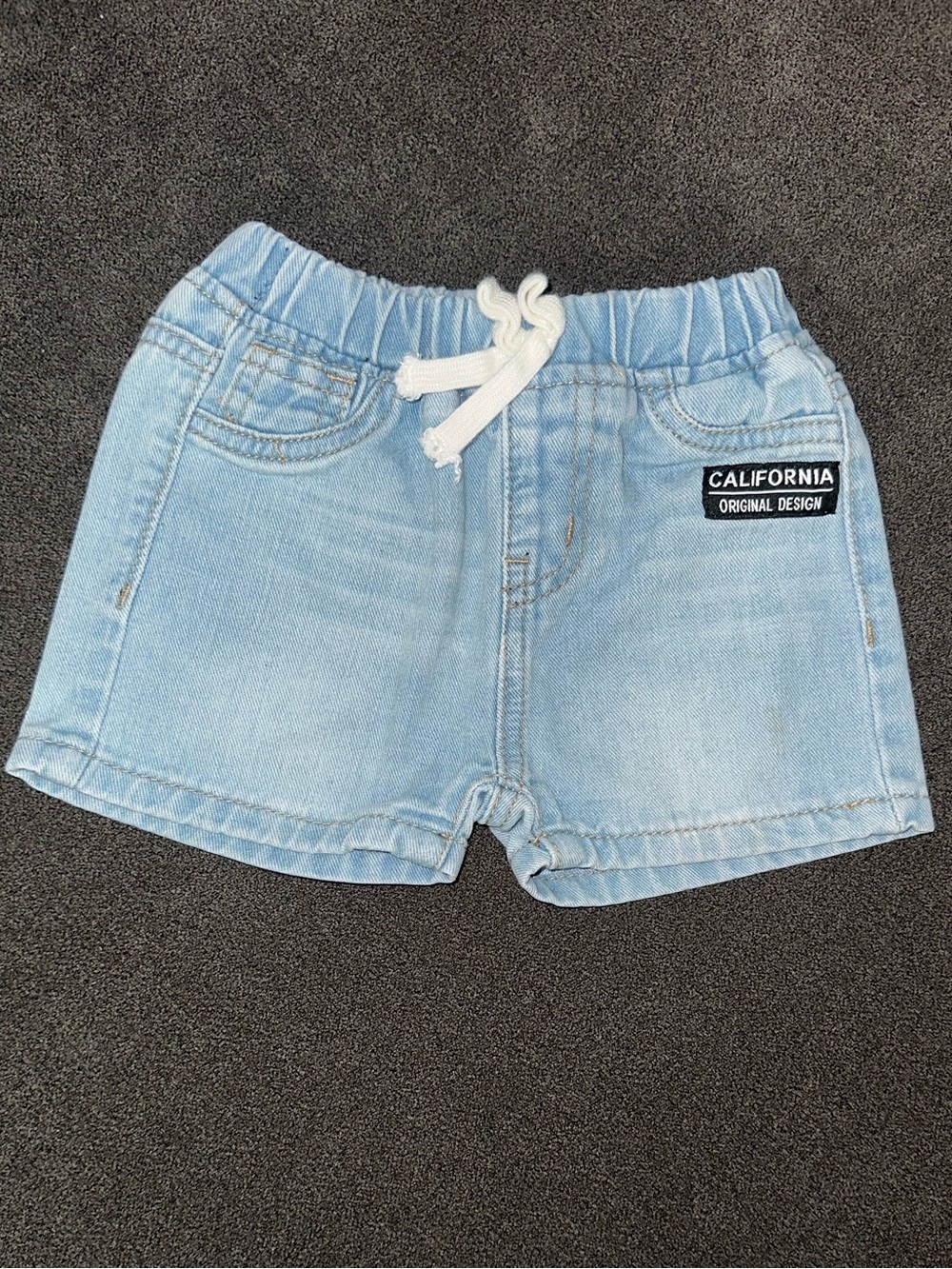 Baby Boys 3 Tee Set with Jean Shorts - Picture 3 of 7